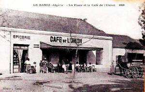 2673- Le Hamiz - Place et Cafe de l'Union - 1919